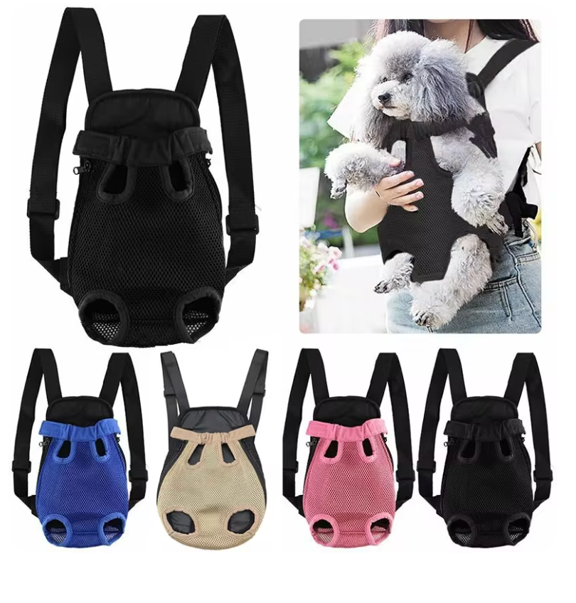 WagSling™ - Mesh Pet Backpack Carrier for Dogs & Cats (Breathable)