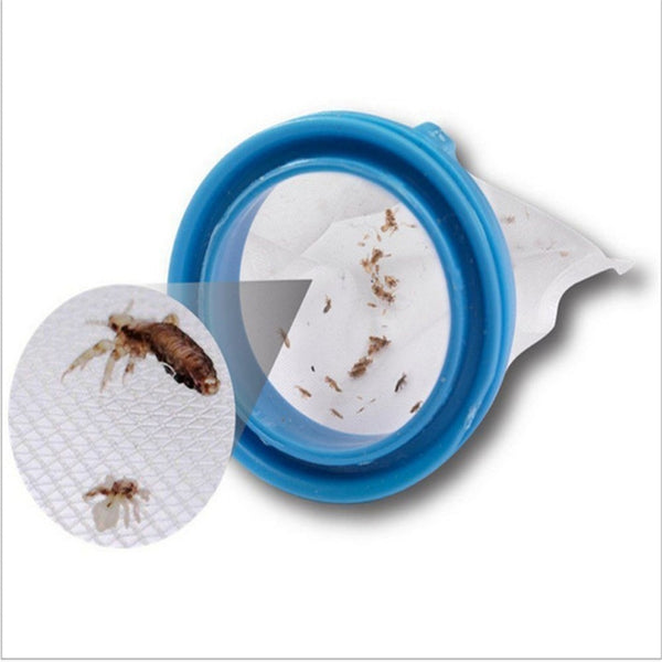 Close-up of the WagComb Pro removable mesh capture filter