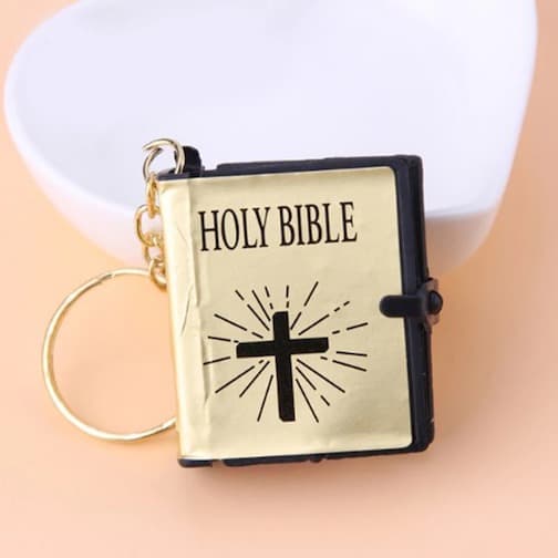 JesusTheSavior™ - Mini Bible Keychain (Original)